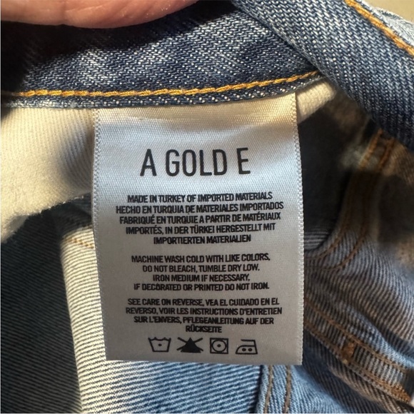 Agolde, Dee shorts, distressed, buttonfly, 26 - Picture 5 of 7